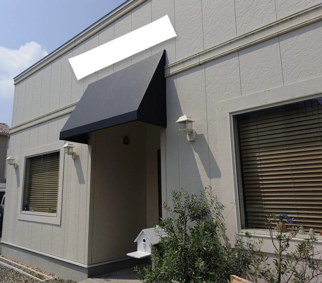 テント倉庫の施工事例の写真