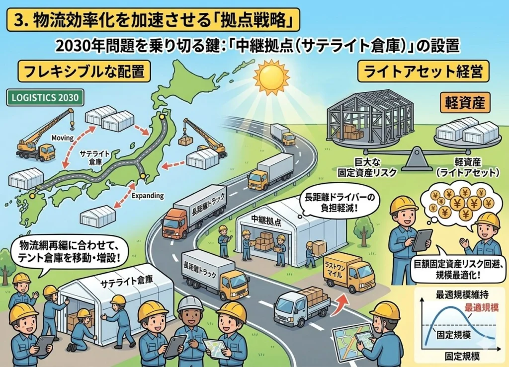 インフレ時代の物流戦略｜テント倉庫がコスト削減とリスク回避の切り札